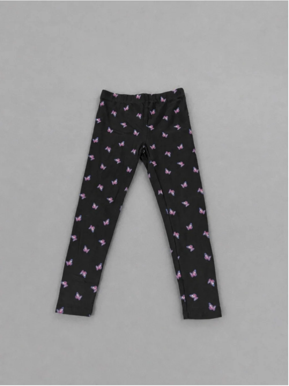 Lucky Brand Girls Fleece Hoodie & Leggings Set Size S 7/8 Pink Black Butterfly